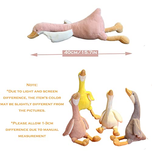 15.7" Goose Plush Grey Goose Swan Stuffed Animal Duck Plush Toy,Gifts for Kids from CHELEI2019