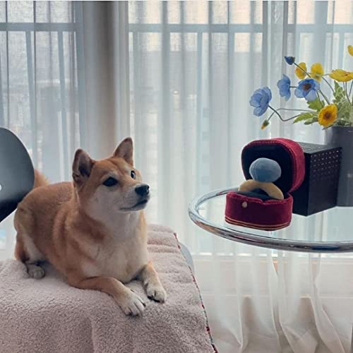 Diamond Plush Figures, Ring Sets, Fun Plush Toys, Oversized Diamond Figures, Creative Figures, Couple Rings, Cute Plush Stuffed Animal Figures, Christmas and Birthday Gifts for Girls and Boys by zxj666