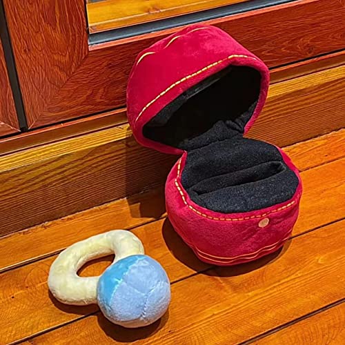 Diamond Plush Figures, Ring Sets, Fun Plush Toys, Oversized Diamond Figures, Creative Figures, Couple Rings, Cute Plush Stuffed Animal Figures, Christmas and Birthday Gifts for Girls and Boys by zxj666