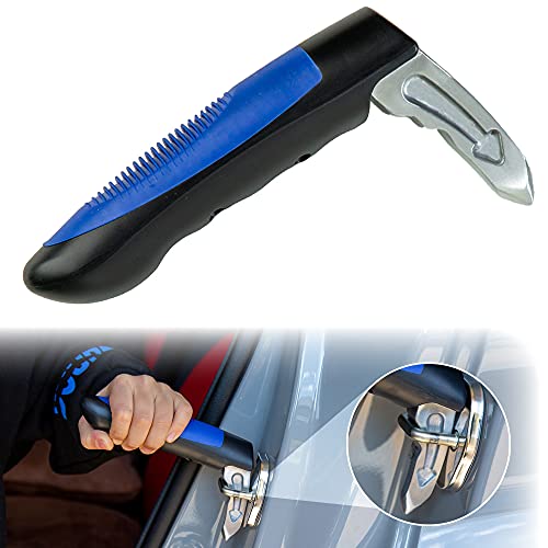 Car Assist Handle Cane-Portable Vehicle Support Handle-Automotive Door Assist Handles with Window Breaker Standing Mobility Aid for Elderly by Puyue