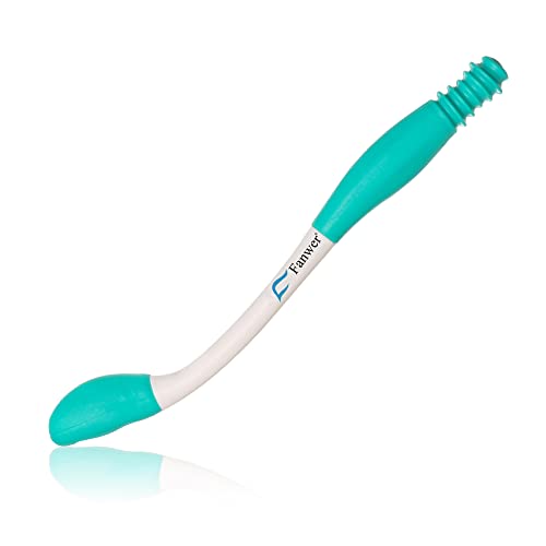 Fanwer Bottom Buddy Toilet Aids for Motion Assistance Long Reach Comfort Wiper Extends Your Reach Over 15" Grips Toilet Paper or Pre-Moistened Wipes from Fanwer