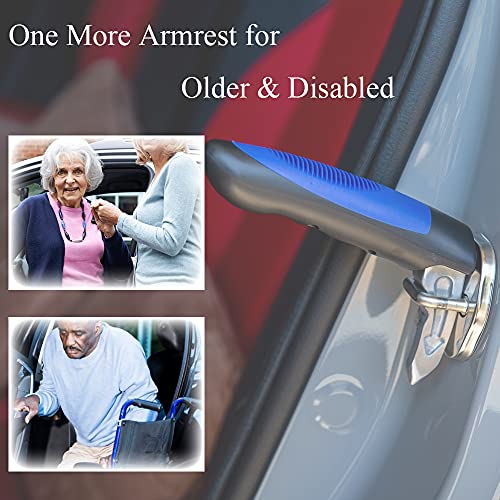Car Assist Handle Cane-Portable Vehicle Support Handle-Automotive Door Assist Handles with Window Breaker Standing Mobility Aid for Elderly by Puyue