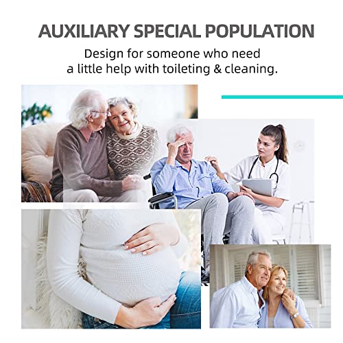 Fanwer Toilet Aids Tools,Long Reach Comfort Wipe,Extends Your Reach Over 15" Grips Toilet Paper or Pre-Moistened Wipes from Fanwer