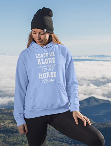 Gift For Girls Who Love Horses Girl Teen Women Horse Lovers Hoodie Small California Blue by 