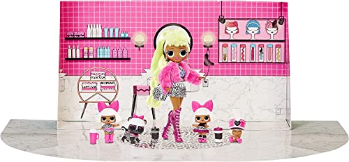 L.O.L. Surprise! OMG Diva Family with 45 Surprises Including (1) Pink Fashion Doll with (4) Collectible Dolls and Accessories Toy Playset, Great for Kids Ages 4 5 6, Amazon Exclusive from MGA ENTERTAINMENT