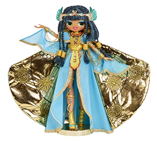 LOL Surprise OMG Fierce Collector Cleopatra Fashion Doll- Limited Edition 11.5" Premium Collector Doll with Luxe Blue & Gold Royal Outfit Accessories, Holiday Toy, Great Gift for Ages 4 5 6+ Years Old from MGA Entertainment