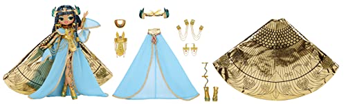 LOL Surprise OMG Fierce Collector Cleopatra Fashion Doll- Limited Edition 11.5" Premium Collector Doll with Luxe Blue & Gold Royal Outfit Accessories, Holiday Toy, Great Gift for Ages 4 5 6+ Years Old from MGA Entertainment