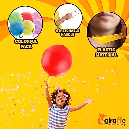 Giraffe - Neon Punch Balloons - (30 Count) from Giraffe Manufacturing