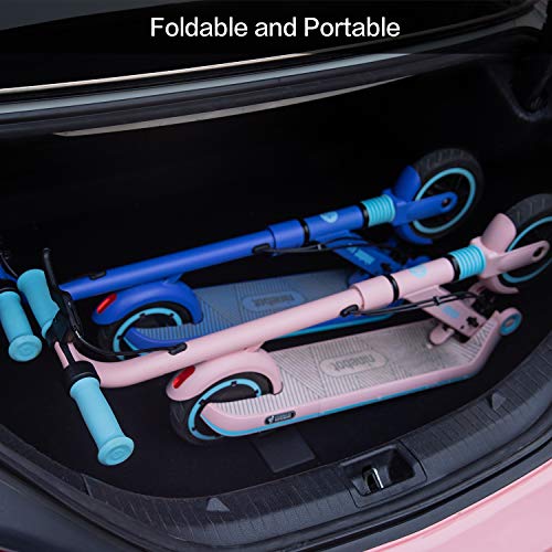 Segway Ninebot eKickScooter ZING E8 Kids Electric Kick Scooter for Boys and Girls, Lightweight and Foldable, New Cruise Mode, Pink, Medium by Segway-Ninebot