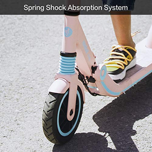 Segway Ninebot eKickScooter ZING E8 Kids Electric Kick Scooter for Boys and Girls, Lightweight and Foldable, New Cruise Mode, Pink, Medium by Segway-Ninebot