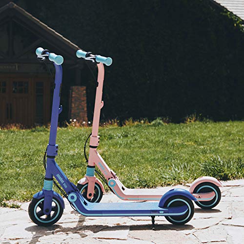 Segway Ninebot eKickScooter ZING E8 Kids Electric Kick Scooter for Boys and Girls, Lightweight and Foldable, New Cruise Mode, Pink, Medium by Segway-Ninebot