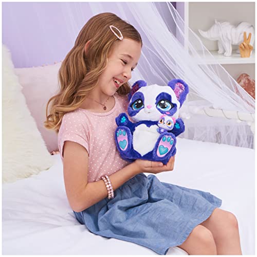 Peek-A-Roo, Interactive Panda-Roo Plush Toy with Mystery Baby and Over 150 Sounds and Actions, Kids Toys for Girls Ages 5 and up from Spin Master