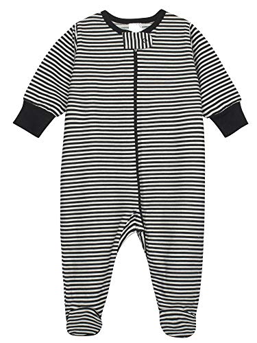 Onesies Brand Baby Boys' 4-Pack Sleep 'N Plays Footies, Tiger Blue, 3-6 Months by Onesies Brand