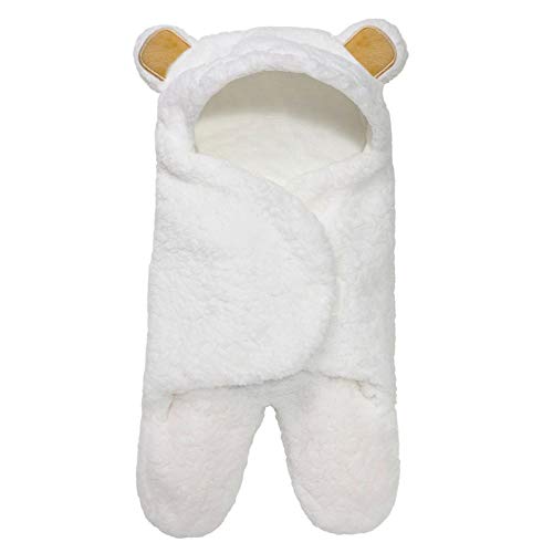 JAM NATURALS-Cute Bear Organic Newborn Swaddle Wrap- Ideal Baby Shower Registry Gift -Baby Boy Girl Soft Blanket (Golden Brown, 0-3m) from Jam Naturals