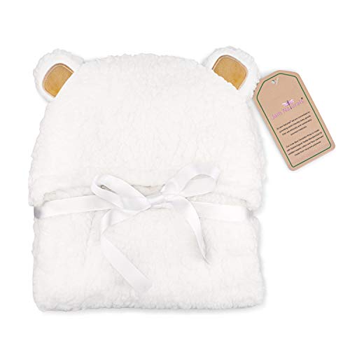 JAM NATURALS-Cute Bear Organic Newborn Swaddle Wrap- Ideal Baby Shower Registry Gift -Baby Boy Girl Soft Blanket (Golden Brown, 0-3m) from Jam Naturals