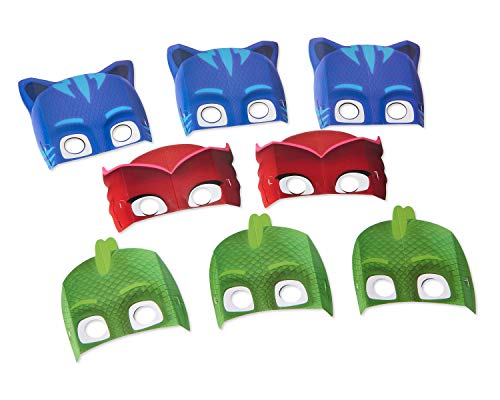 PJ Masks Paper Masks (8 ct) by Amscan