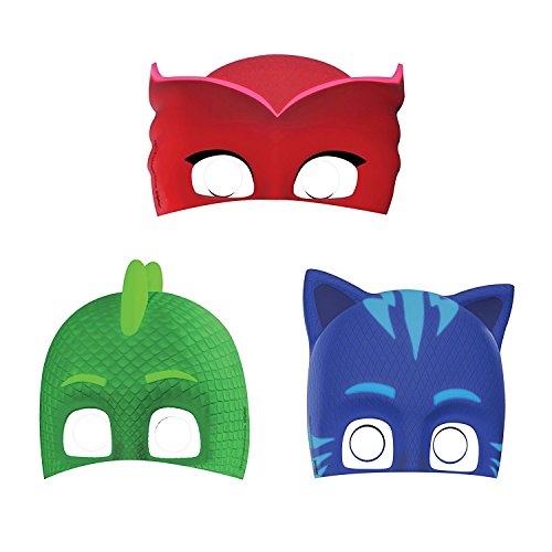 PJ Masks Paper Masks (8 ct) by Amscan