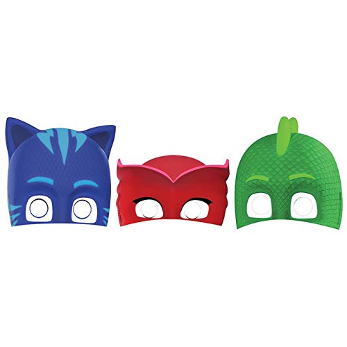 PJ Masks Paper Masks (8 ct) by Amscan