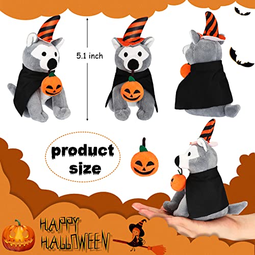 8 Pieces Plush Pets 5 Inch Stuffed Animals Bulk Assorted Cute Stuffed Pet Animal Plush Toys Small Plush Animals for halloween Kid Classroom School Pet Party Favors Supplies Decoration (Sitting Dog) by Sumind