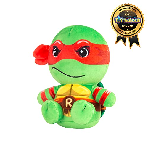 Club Mocchi Mocchi- Teenage Mutant Ninja Turtles Plush â TMNT Raphael Plushie â Officially Licensed Collectible Squishy Turtle Plushies â 6 Inch from TOMY Intl.