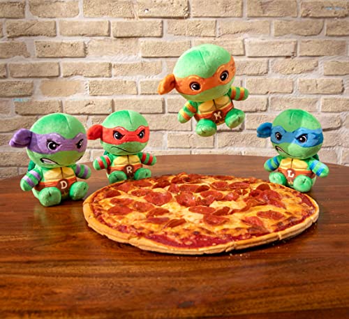 Club Mocchi Mocchi- Teenage Mutant Ninja Turtles Plush â TMNT Raphael Plushie â Officially Licensed Collectible Squishy Turtle Plushies â 6 Inch from TOMY Intl.