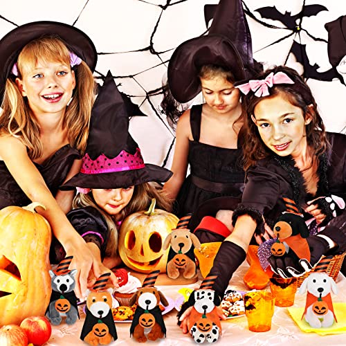 8 Pieces Plush Pets 5 Inch Stuffed Animals Bulk Assorted Cute Stuffed Pet Animal Plush Toys Small Plush Animals for halloween Kid Classroom School Pet Party Favors Supplies Decoration (Sitting Dog) by Sumind