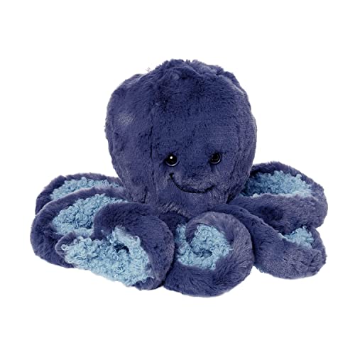 Manhattan Toy Navy Blue Octopus 12" Ocean Sea Life Stuffed Animal Toy by Manhattan Toy