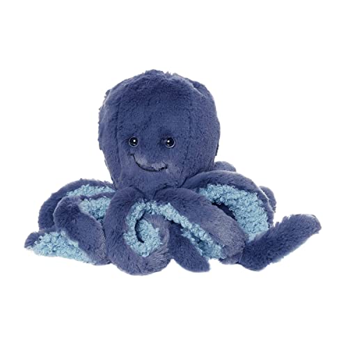 Manhattan Toy Navy Blue Octopus 12" Ocean Sea Life Stuffed Animal Toy by Manhattan Toy