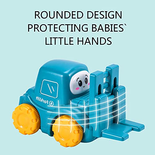 ALASOU 2021 Edition Baby Truck car Toy Sets and playmat/Storage Bag for Toddler | Baby Toys 12 - 18 Months | Toys for 1 2 3 Year Old boy| Birthday Gifts for Infant Toddlers(6 Sets) from Titain Creations