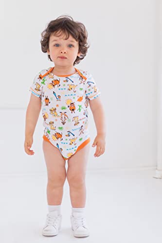 Disney Lion King Baby Boys 5 Pack Short Sleeve Bodysuit 3-6 Months from Bentex Group, Inc.