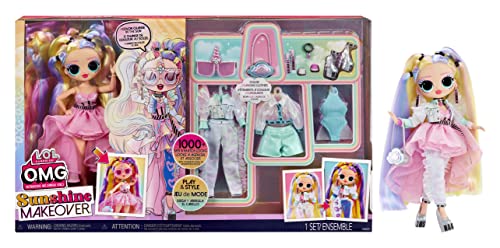 L.O.L. Surprise! OMG Sunshine Makeover Stellar Gurl Fashion Doll with Color Change Features and Multiple Surprises â Great Gift for Kids Ages 4+ from MGA Entertainment