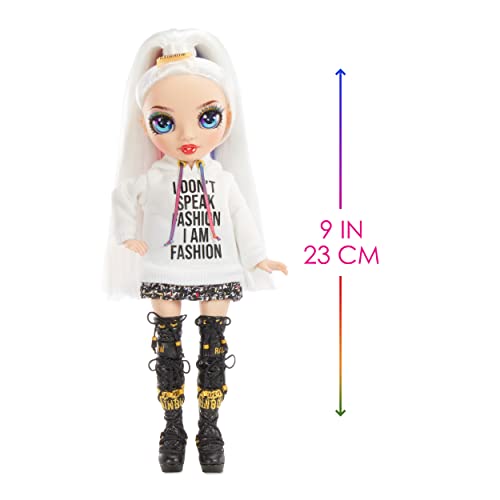 Rainbow High Jr High Series 2 Amaya Raine- 9" Rainbow Posable Fashion Doll with Designer Accessories and Open/Close Backpack. Great Toy Gift for Kids Ages 6-12 Years Old & Collectors by MGA Entertainment