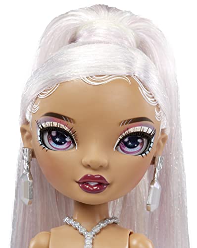 Rainbow High Holiday Edition Collector Doll 11"- 2022 Roxie Grand Posable Fashion Doll with Multicolor Hair, in Diamond & Iridescent Designer Gown Including Premium Accessories. Great Gift by MGA Entertainment