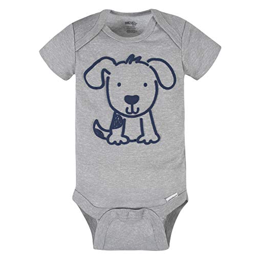Onesies Brand baby boys 3 Onesies Outfit Bundle Mix Match Newborn to 12m Pants Set, Blue Dog Stripe, 6-9 Months US by Onesies Brand