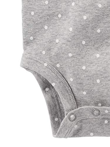 Simple Joys by Carter's Baby Girls' 6-Piece Bodysuits (Short and Long Sleeve) and Pants Set, Mint Green/Pink/Grey, 3-6 Months from Carter's Simple Joys - Private Label