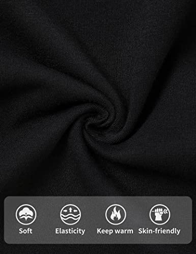 Newborn Baby Boy Girl Clothes Little Man Long Sleeve Romper,Plaid Pants + Cute Hat 3pcs Outfit Set (A-Black,3-6 Months) by TUEMOS