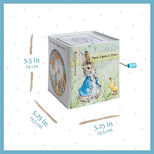 Beatrix Potter Peter Rabbit Jack-in-The-Box, Multi-colored, Standard by Kids Preferred