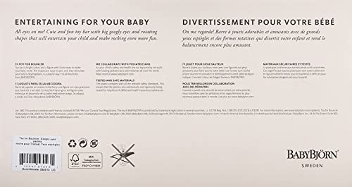 BabyBjÃ¶rn Toy for Bouncer, Googly Eyes Pastels by AmazonUs/YX3ZC