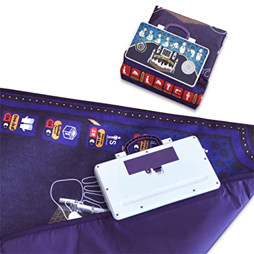 Adult Educational Interactive Prayer Mat-Islamic Gifts Muslim Electronic Interactive Prayer Rug Mat for Children Color Random 110*70cm by 