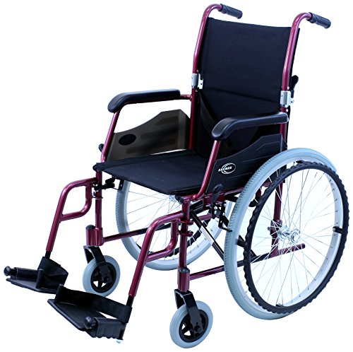 Karman LT-980-BD 24 Pound Ultra Lightweight Wheelchair, Burgundy from Karman