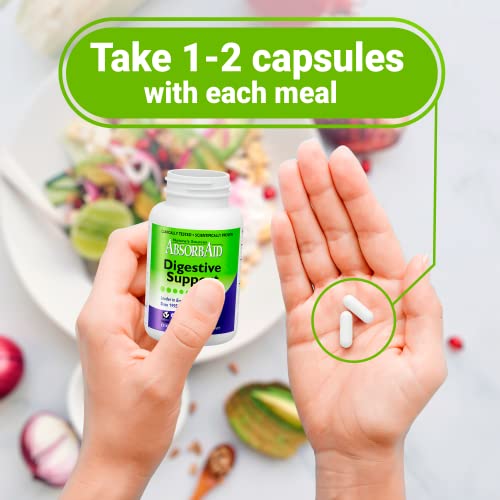 Nature's Sources AbsorbAid Digestive Support - 90 Vcaps by AbsorbAid