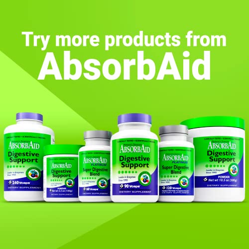 Nature's Sources AbsorbAid Digestive Support - 90 Vcaps by AbsorbAid