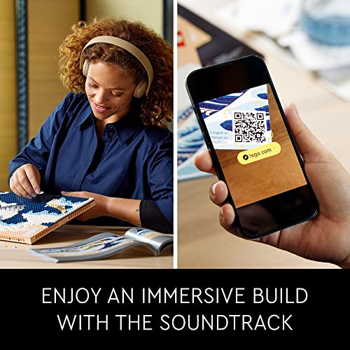 LEGO Art Hokusai â The Great Wave 31208 Building Set for Adults (1,810 Pieces) by LEGO