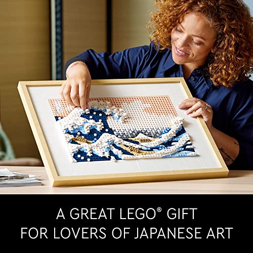 LEGO Art Hokusai â The Great Wave 31208 Building Set for Adults (1,810 Pieces) by LEGO