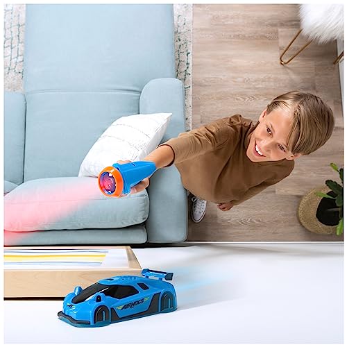 Air Hogs, Zero Gravity Laser, Laser-Guided Real Wall Climbing Race Car, Blue by Spin Master
