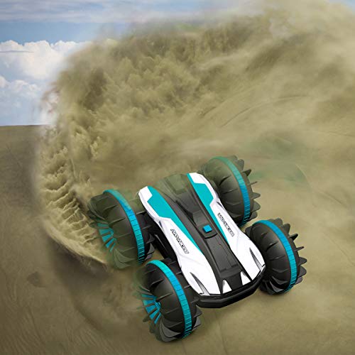 FREE TO FLY Remote Control Car Boat Truck 4WD 6CH 2.4Ghz Land Water 2 in 1 RC Toy Car Multifunction Waterproof Stunt 1: 16 Remote Vehicle with Rotate 360 Electric Car Toy from Wind Toys & Hobby Co., Limited