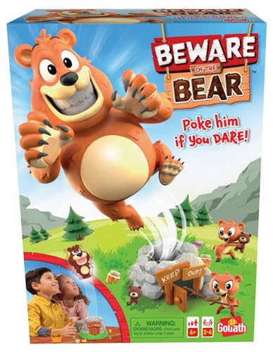 Beware of The Bear - Poke The Bear and Sneak The Goodies Before He Wakes Up Game by Goliath from Goliath