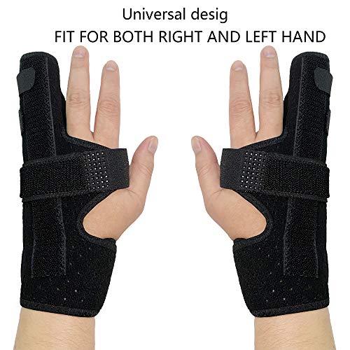 GenetGo Boxer Break Metacarpal Splint Brace - 4th or 5th Finger Splint Support (Large/X-Large) by GenetGo
