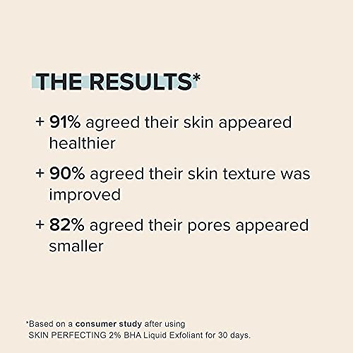 Paulas Choice--SKIN PERFECTING 2% BHA Liquid Salicylic Acid Exfoliant--Facial Exfoliant for Blackheads, Enlarged Pores, Wrinkles & Fine Lines, 4 oz Bottle from Paula's Choice