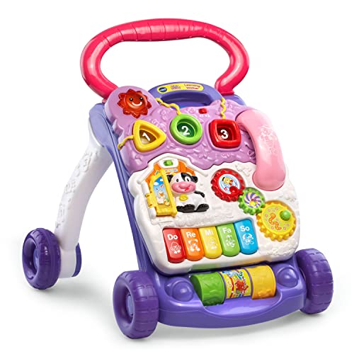 VTech Sit-to-Stand Learning Walker (Frustration Free Packaging), Lavender (Amazon Exclusive) from VTech